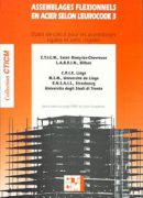Couverture ouvrage CTICM : Assemblages flexionnels en acier selon l’Eurocode 3 (ENV)
